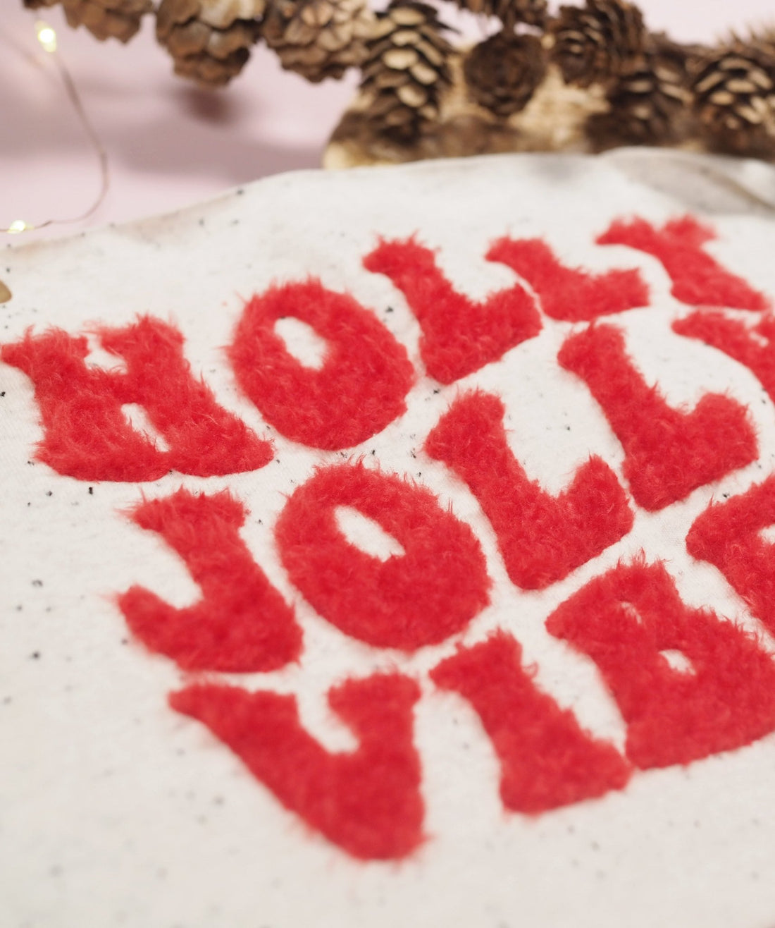 Teddy - Patch - holly jolly *iron - on* - Paul &amp; Clara