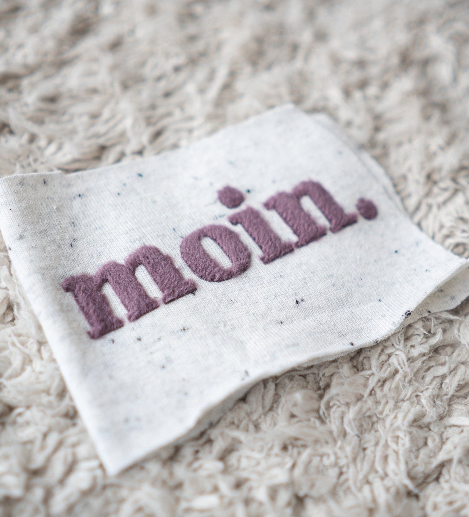 Teddy - Patch - moin mauve *iron - on* - Paul &amp; Clara