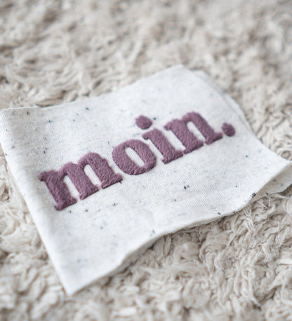 Teddy - Patch - moin mauve *iron - on* - Paul &amp; Clara