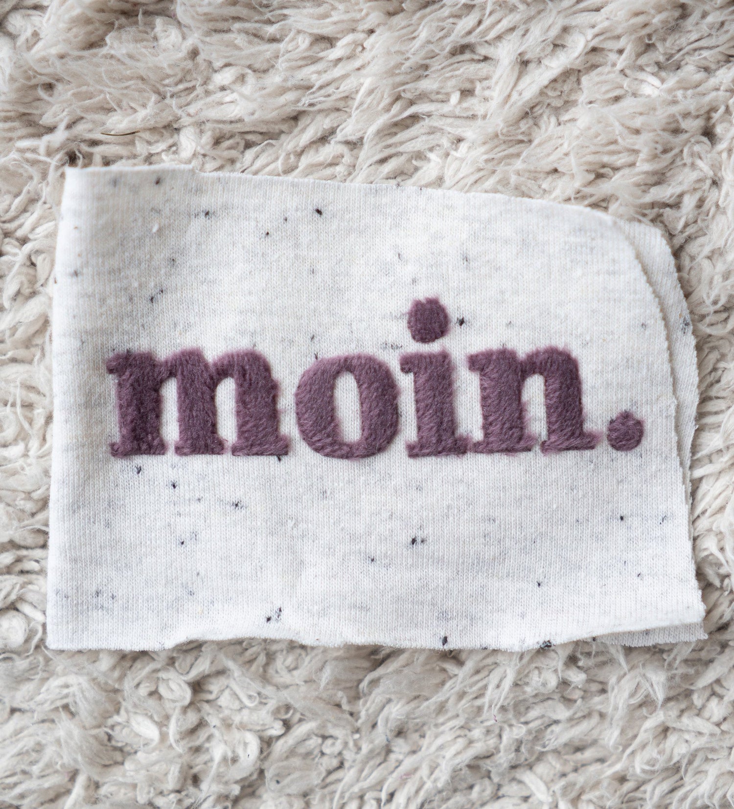 Teddy - Patch - moin mauve *iron - on* - Paul &amp; Clara