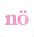 Teddy - Patch - nö - NEONPINK *iron - on* - Paul & Clara