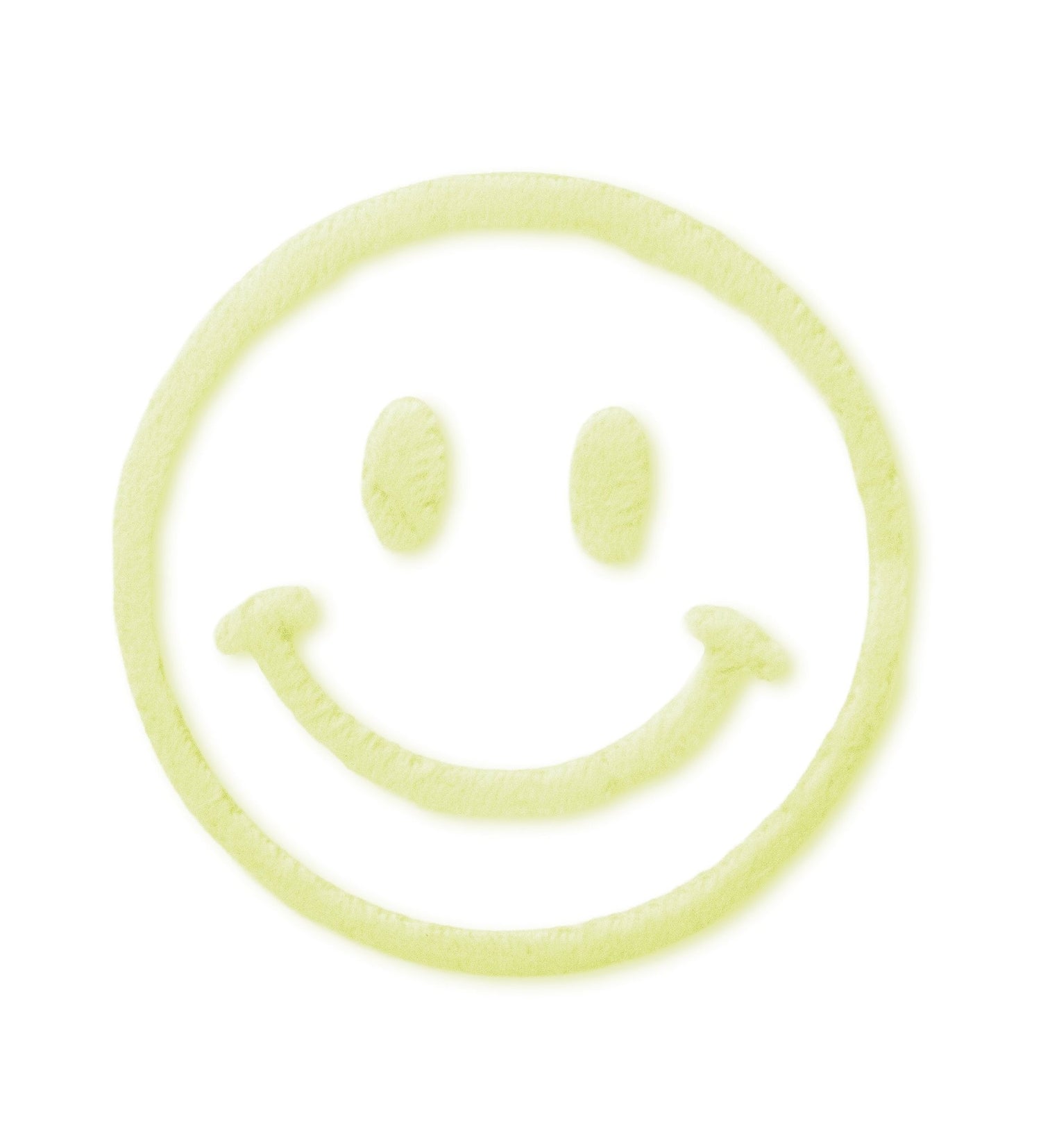 Teddy-Patch - Smile -neongelb- *iron-on* - Paul &amp; Clara