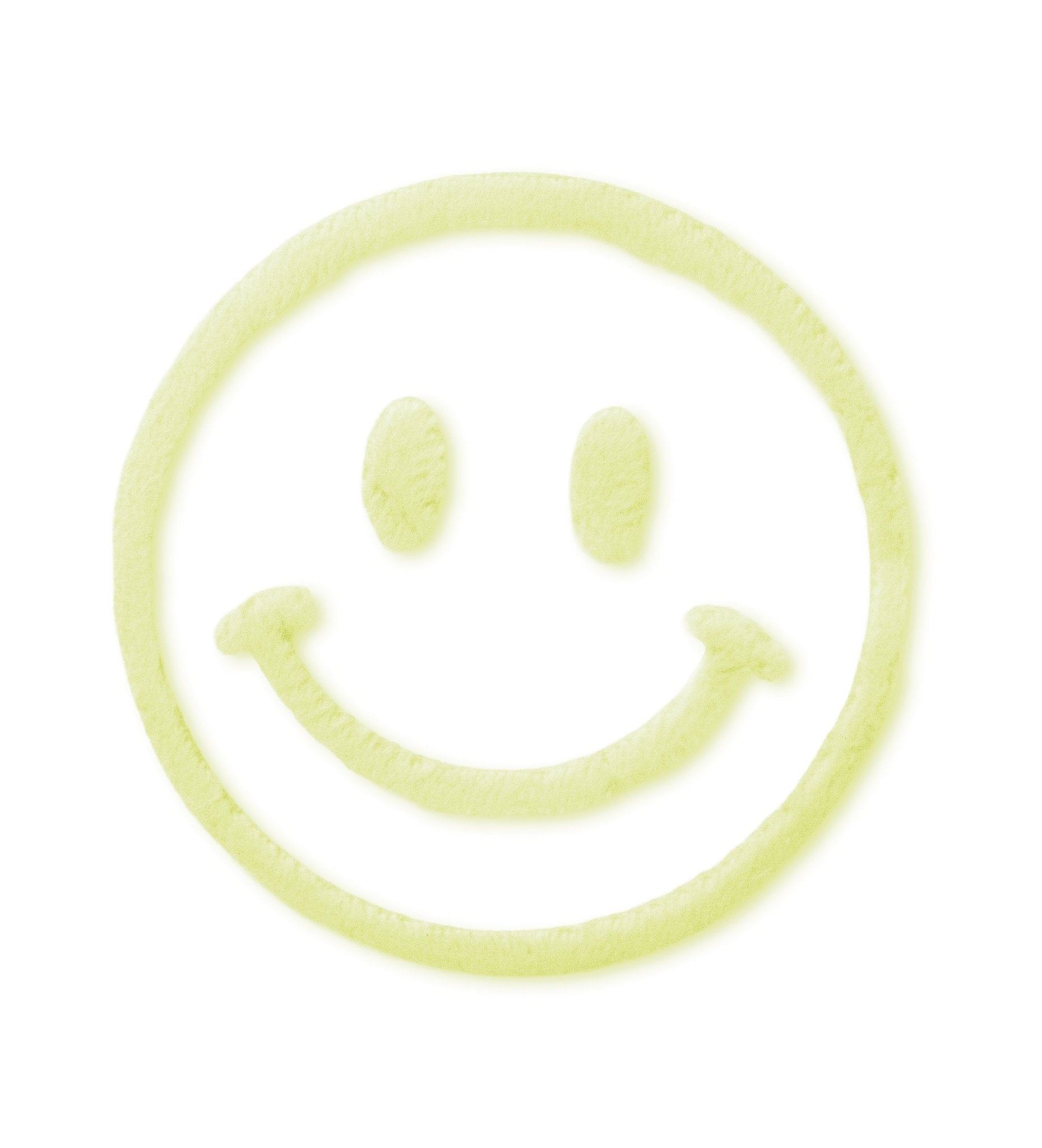 Teddy-Patch - Smile -neongelb- *iron-on* - Paul &amp; Clara