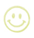 Teddy-Patch - Smile -neongelb- *iron-on* - Paul & Clara