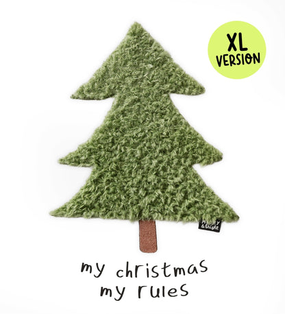 Teddy - Patch - XL Tanne *iron - on* inkl. Weblabel - Paul &amp; Clara