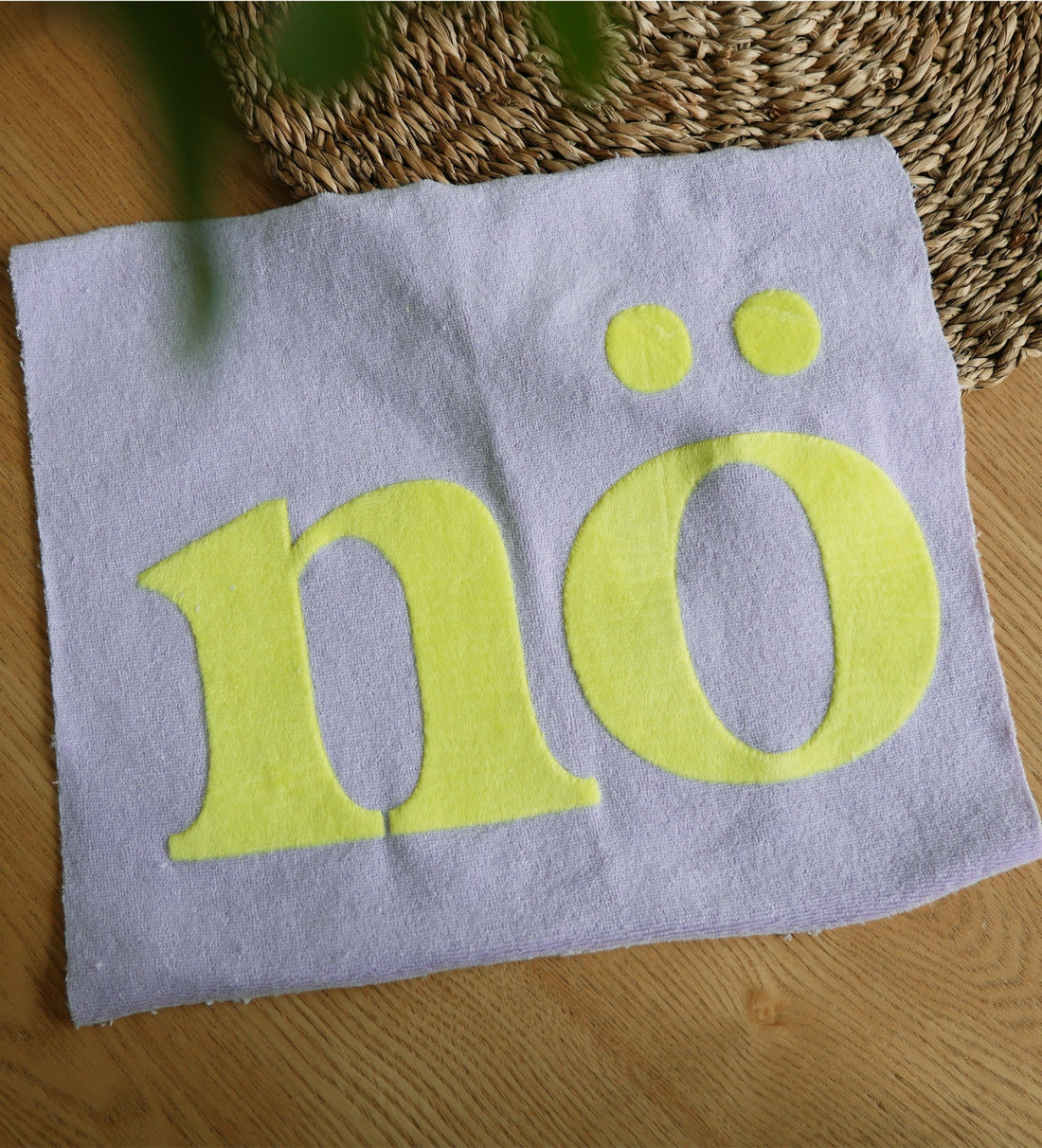 Teddy - Patch - XXL nö - NEONGELB *iron - on* - Paul &amp; Clara