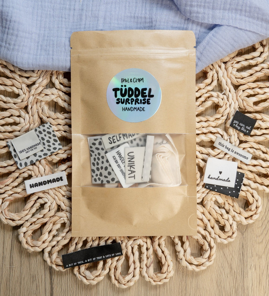 Tüddel Surprise 🖤BLACK WEEKEND EDITION🖤 - handmade - Paul &amp; Clara