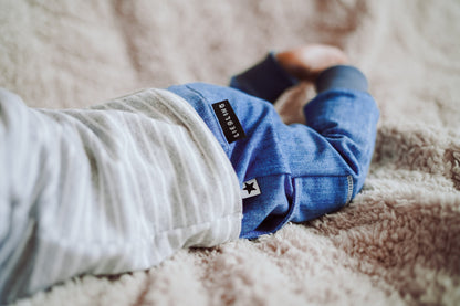 VORBESTELLUNG denimlove - Jeans Navy *Bio - Sommersweat* - Paul &amp; Clara