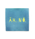 Weblabel *äh nö* blau/neon gelb - Paul & Clara