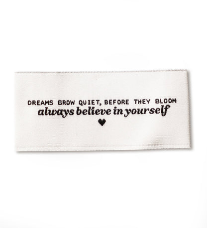 Weblabel - always believe in yourself - Paul &amp; Clara