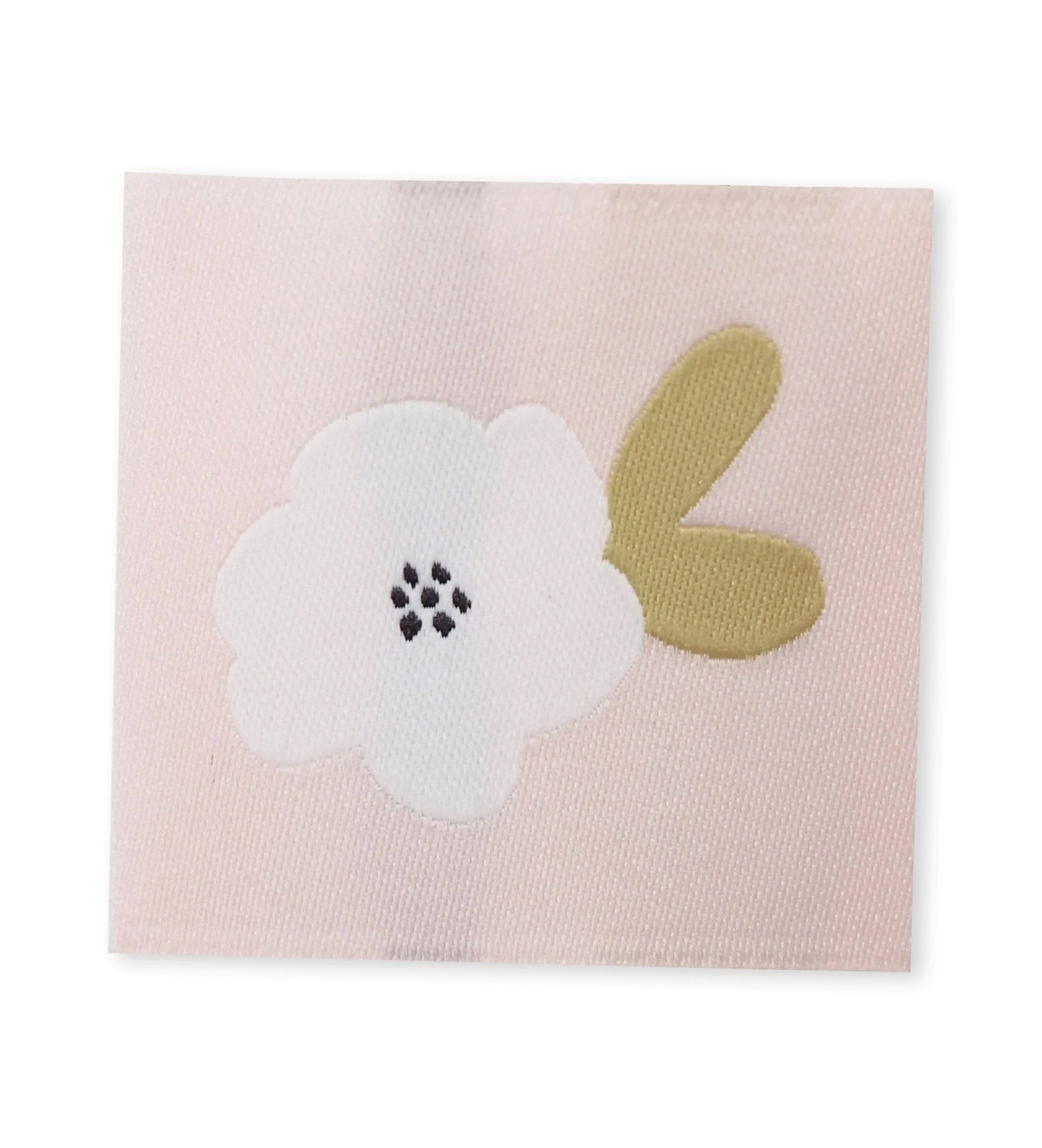 Weblabel *Blume* rosa - Paul &amp; Clara