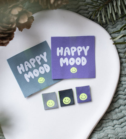 Weblabel - happy mood *blau* - Paul &amp; Clara