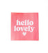 Weblabel *hello lovely* Neoncoral - Paul & Clara