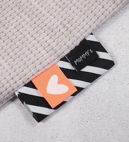 Weblabel Herz *Neon Rose - Orange* - Paul &amp; Clara