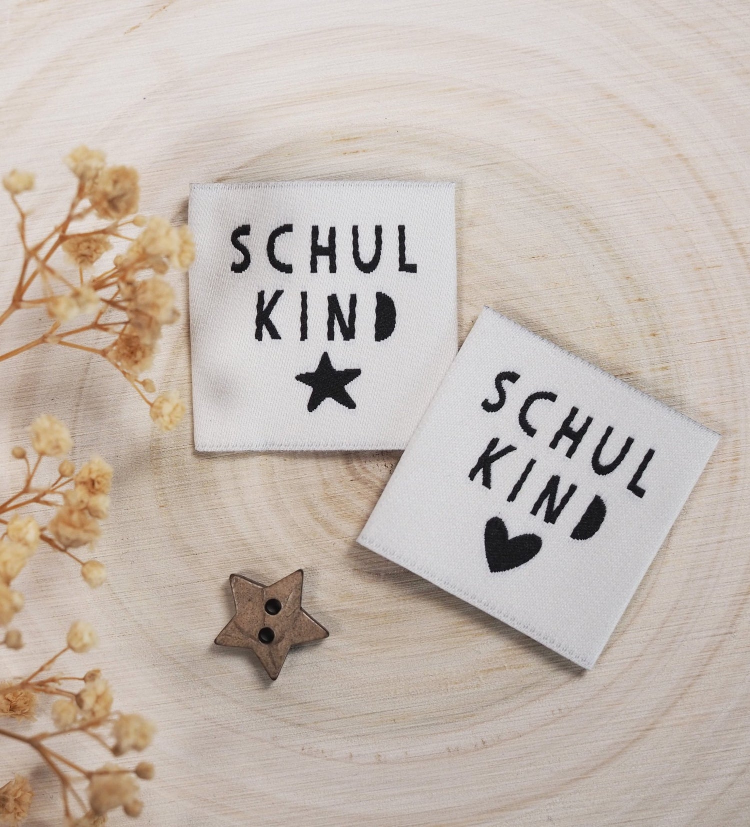 Weblabel *Schulkind - Herz* - Paul &amp; Clara