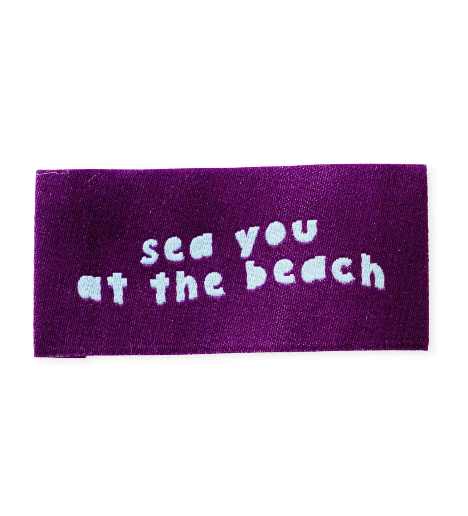 Weblabel - sea you at the beach *mauve* - Paul &amp; Clara
