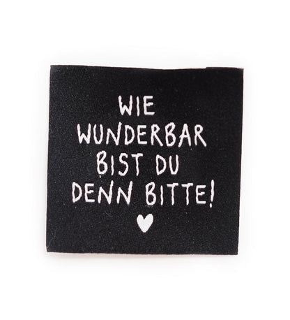 Weblabel *Wie wunderbar bist du denn bitte* - Paul &amp; Clara