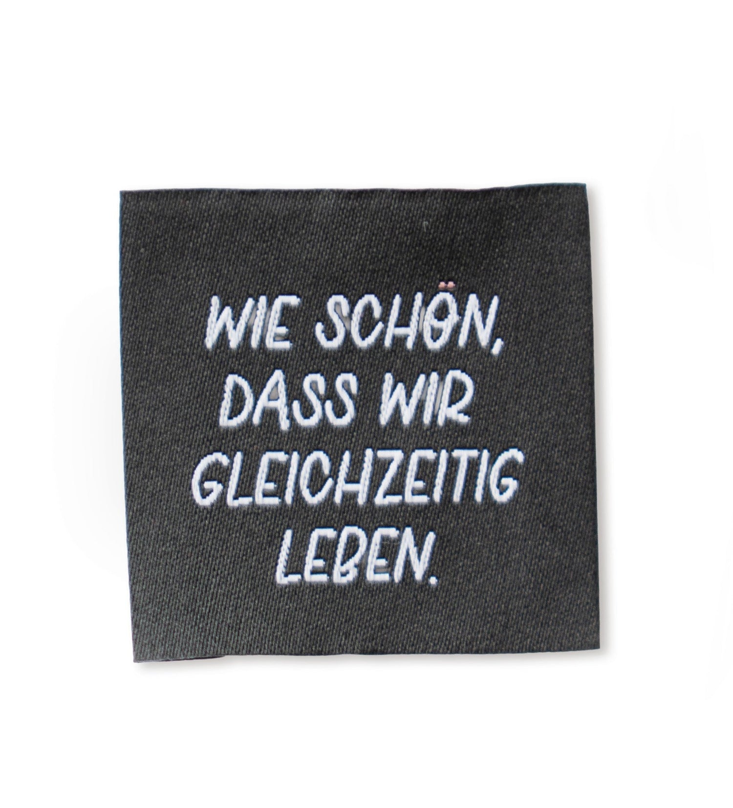 Weblabel - wie wundervoll, dass wir gleichzeitig leben - Paul &amp; Clara