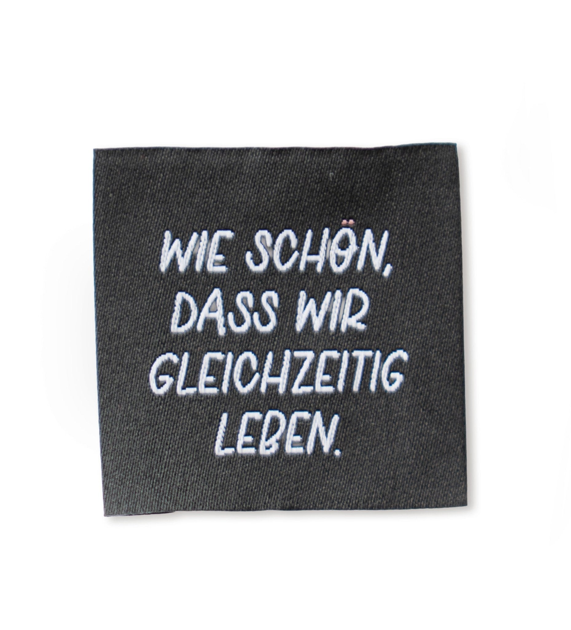 Weblabel - wie wundervoll, dass wir gleichzeitig leben - Paul &amp; Clara