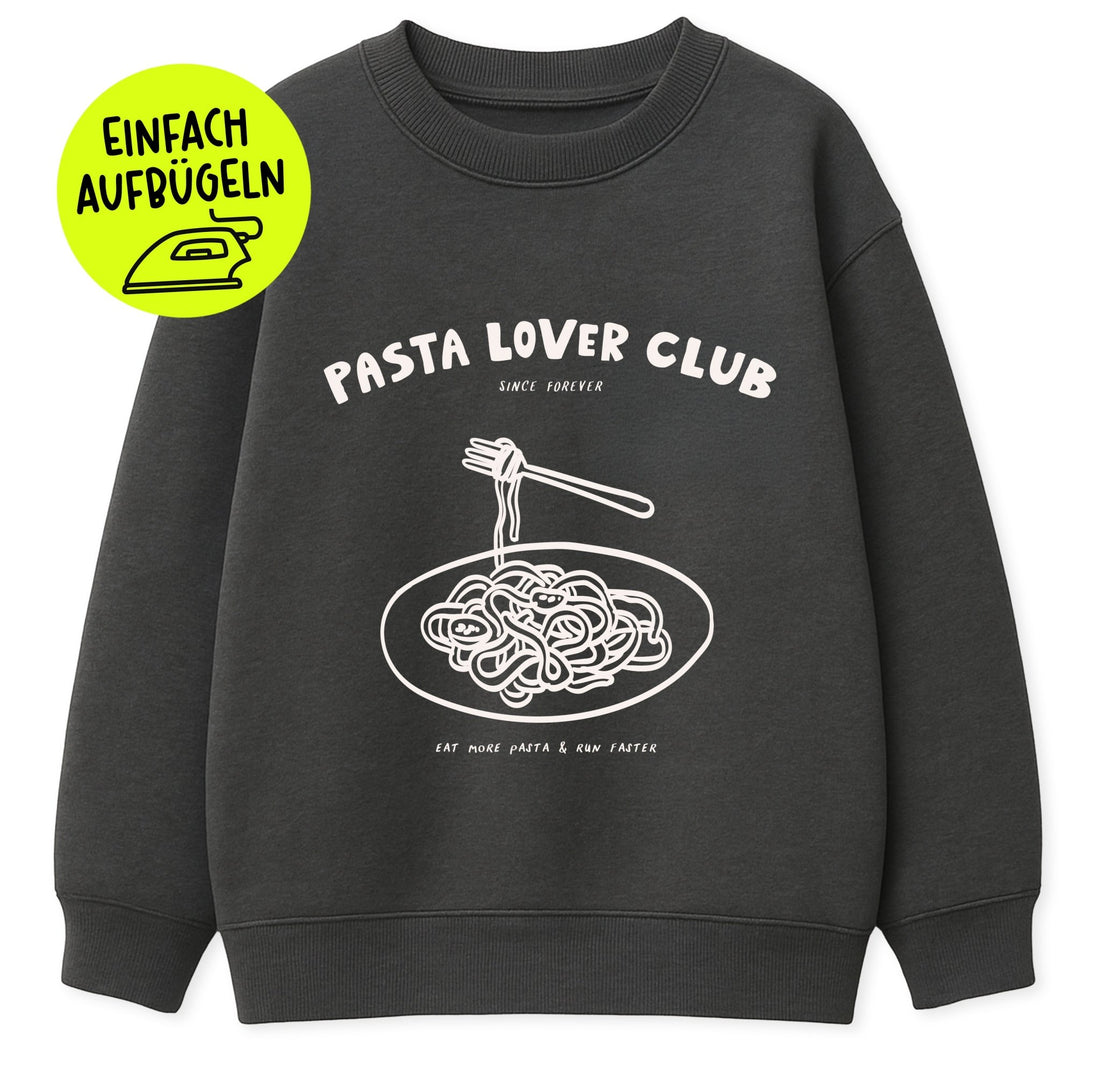 XL Bügelbild - Pasta Lover Club - Paul &amp; Clara