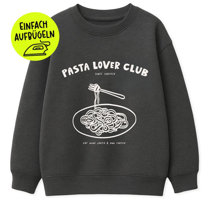 XL Bügelbild - Pasta Lover Club - Paul &amp; Clara