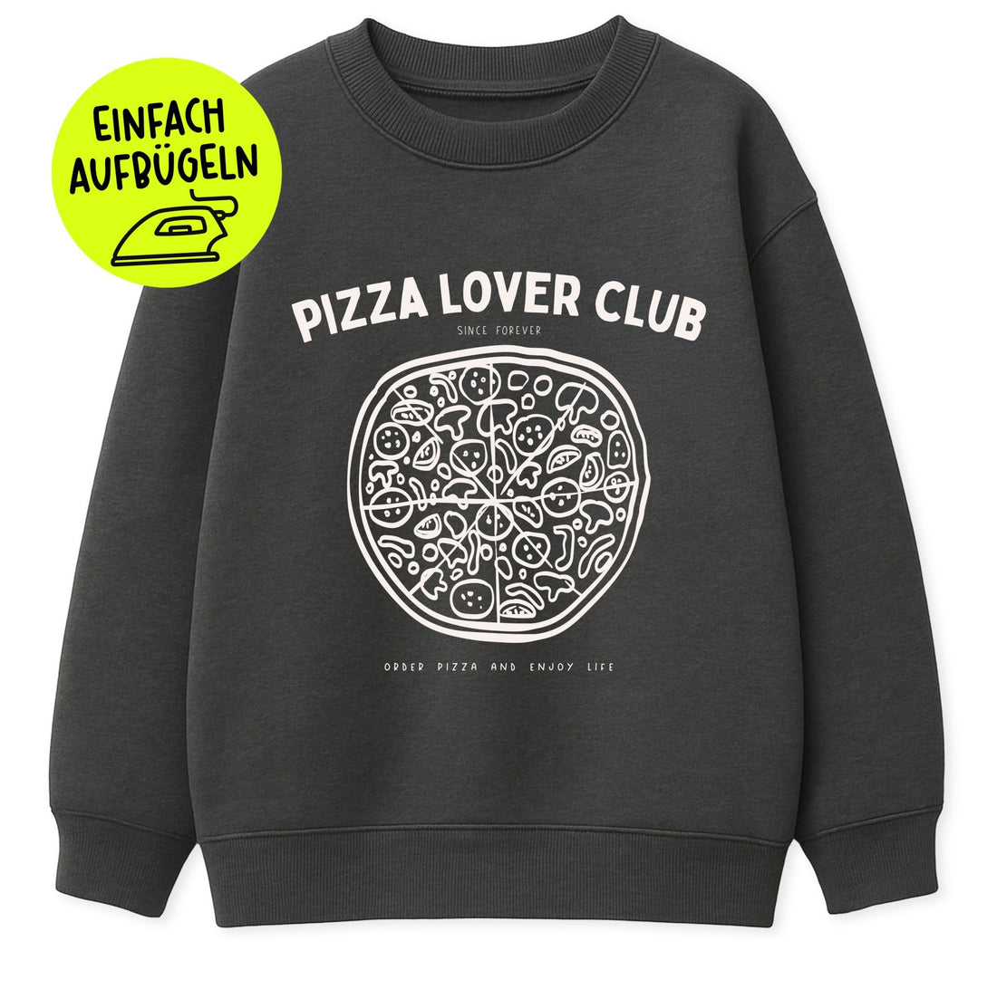 XL Bügelbild - Pizza Lover Club - Paul &amp; Clara