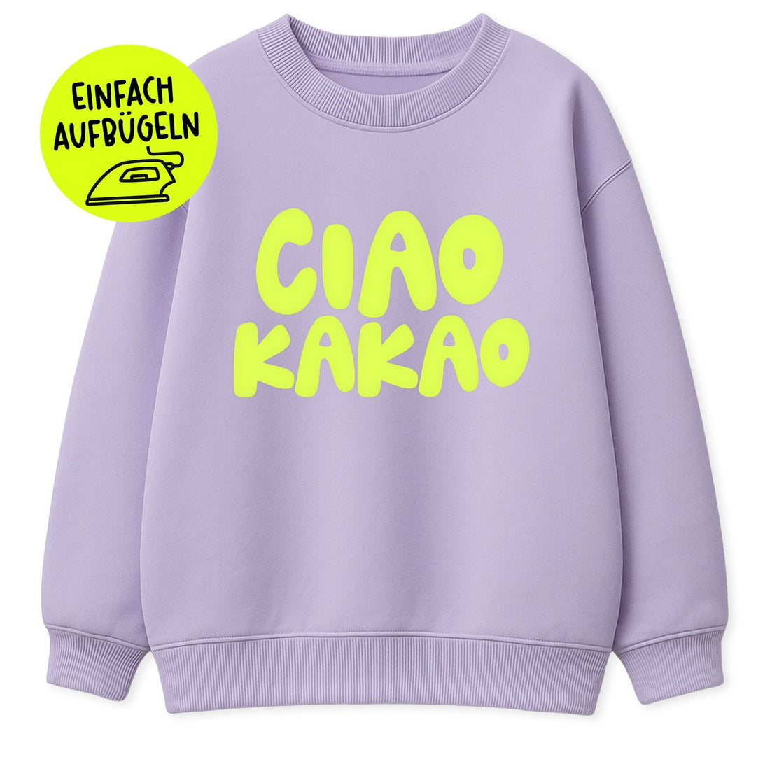 XL Flock - Patch - ciao kakao *iron - on* - Paul &amp; Clara