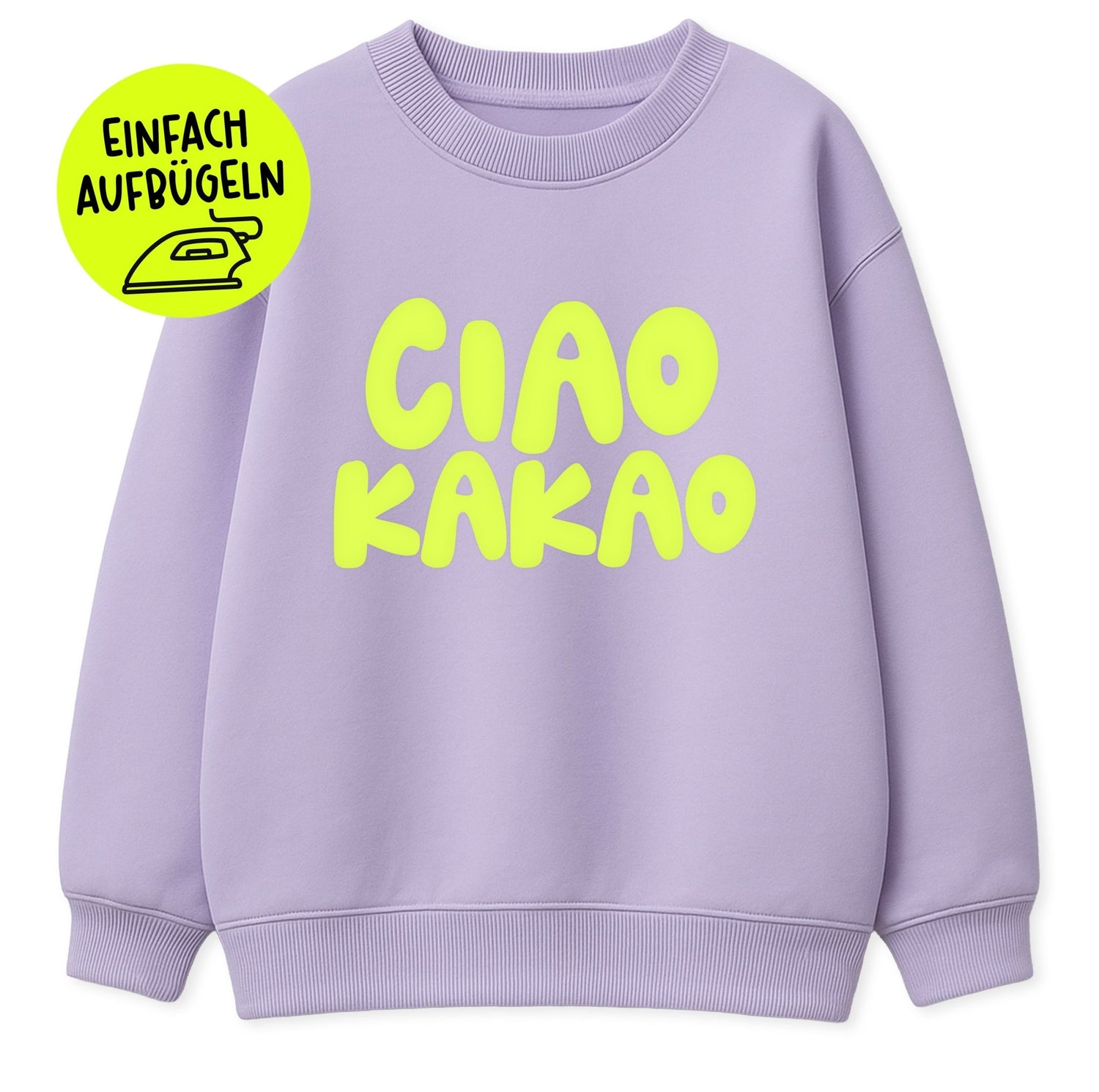 XL Flock - Patch - ciao kakao *iron - on* - Paul &amp; Clara