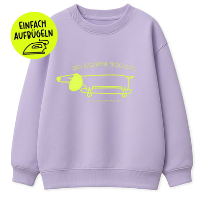 XL Flock - Patch - Dackel mit Skateboard - Paul &amp; Clara