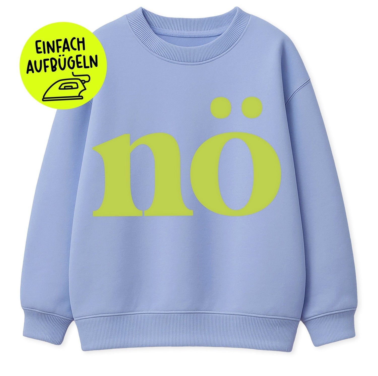 XL Flock - Patch - nö *iron - on* - Paul &amp; Clara