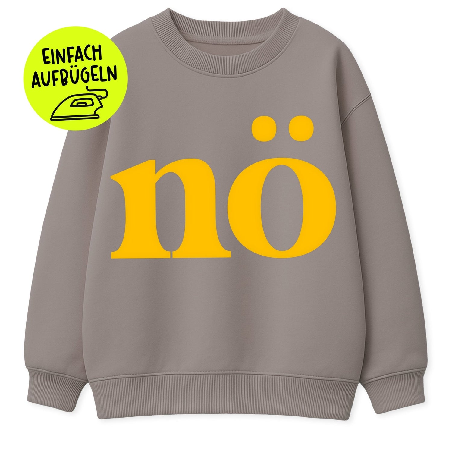 XL Flock - Patch - nö *iron - on* - Paul &amp; Clara