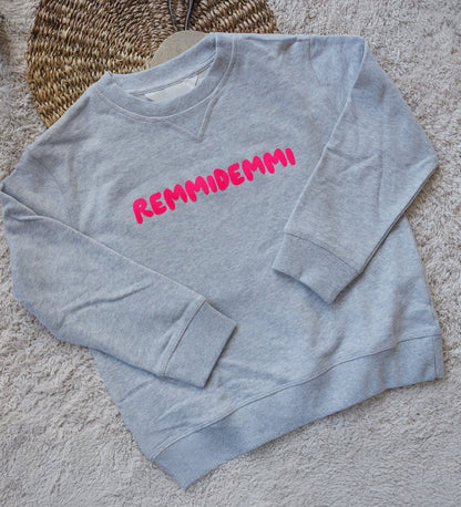 XL Flock - Patch - Remmidemmi *iron - on* - Paul &amp; Clara