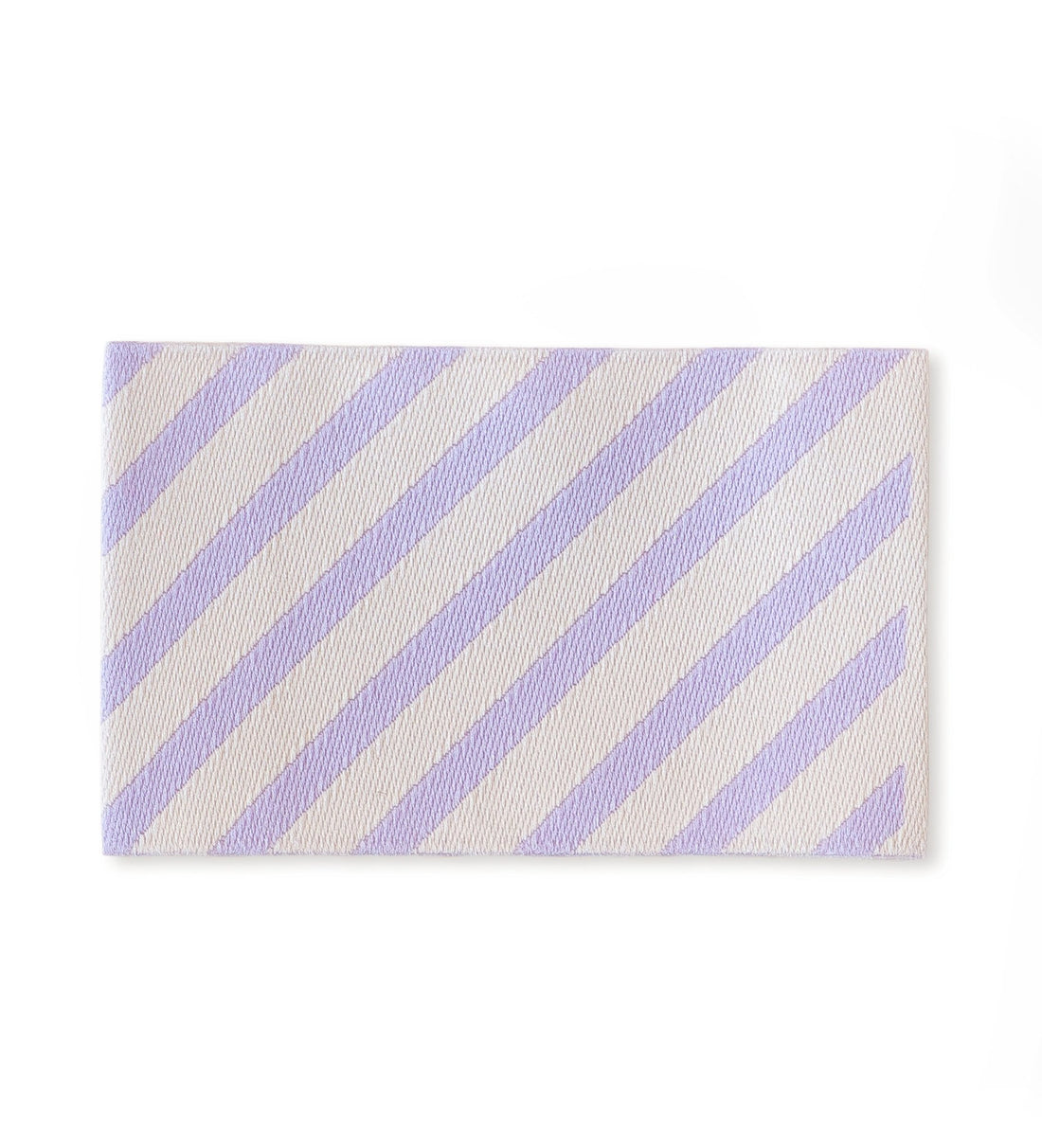 XL-Weblabel - Stripes lila/ecru - Paul &amp; Clara