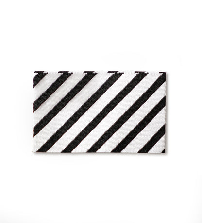 XL - Weblabel - Stripes schwarz/weiß - Paul &amp; Clara
