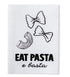 XXL-Baumwolllabel - eat pasta e basta - Paul & Clara