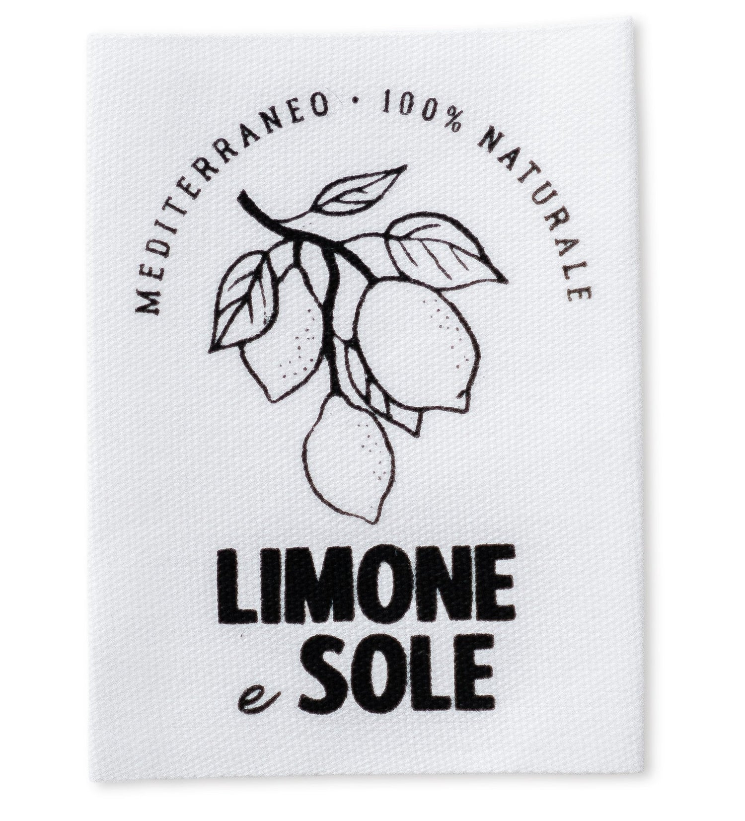 XXL-Baumwolllabel - limone e sole - Paul &amp; Clara