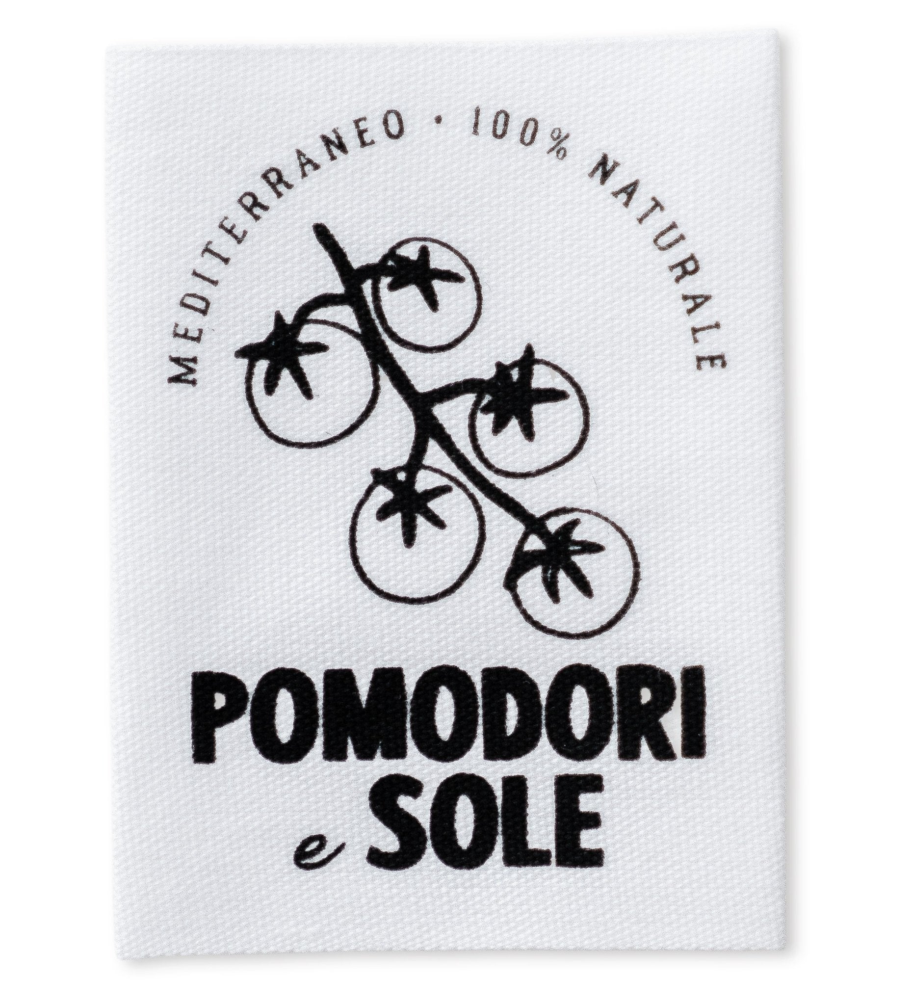 XXL-Baumwolllabel - pomodori e sole - Paul &amp; Clara