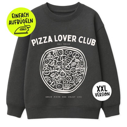 XXL Bügelbild - Pizza Lover Club - Paul &amp; Clara