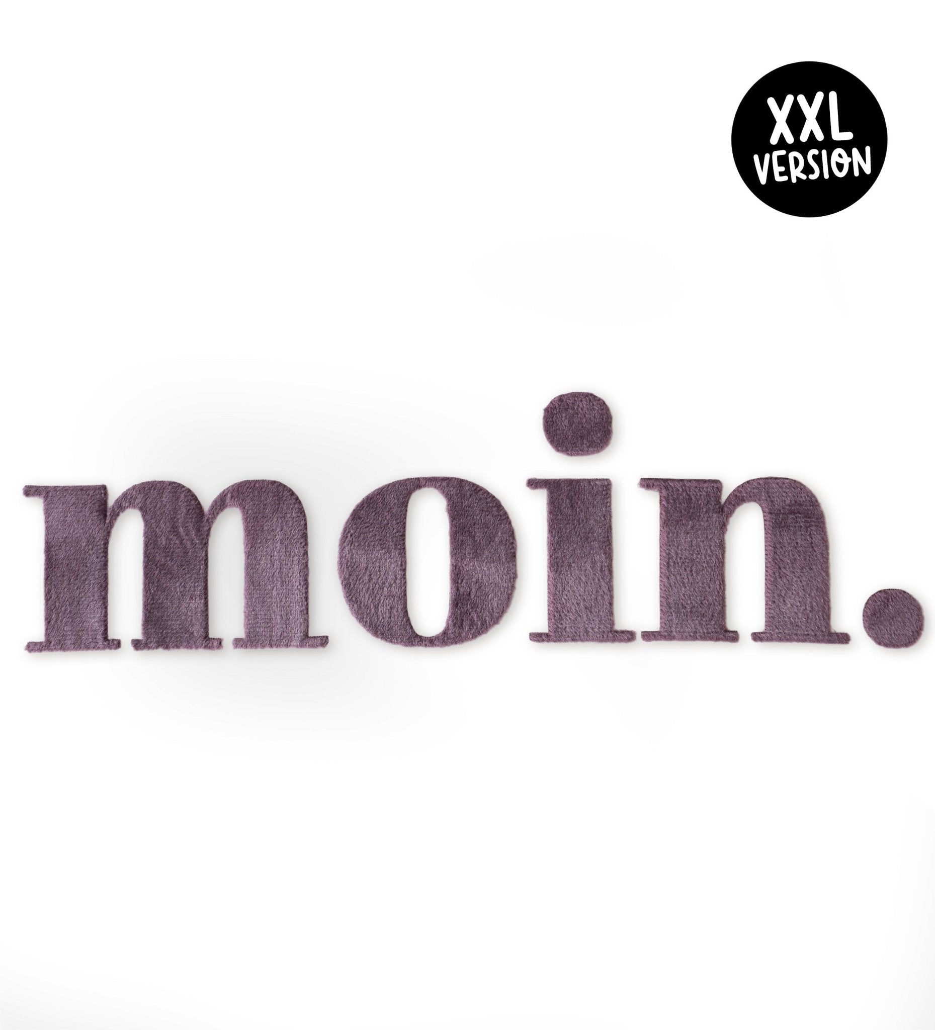 XXL Teddy - Patch - moin *iron - on* - Paul &amp; Clara