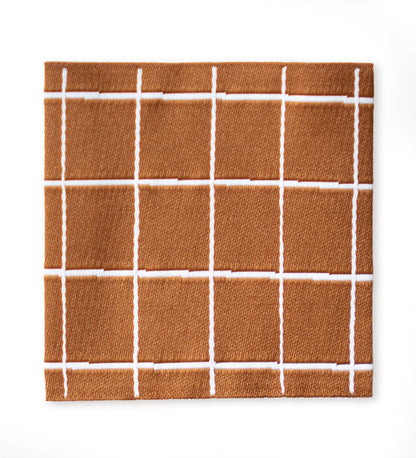 XXL - Weblabel - Grid *braun* - Paul &amp; Clara