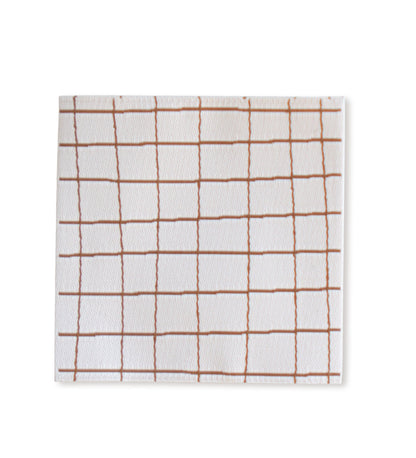 XXL - Weblabel - Grid *braun* - Paul &amp; Clara