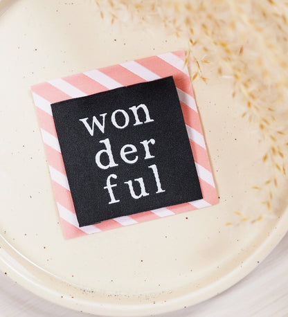 XXL - Weblabel *Stripes Rosa* - Paul &amp; Clara