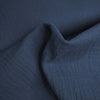 Baumwolle Musselin - Jeansblau *ab 10 cm*