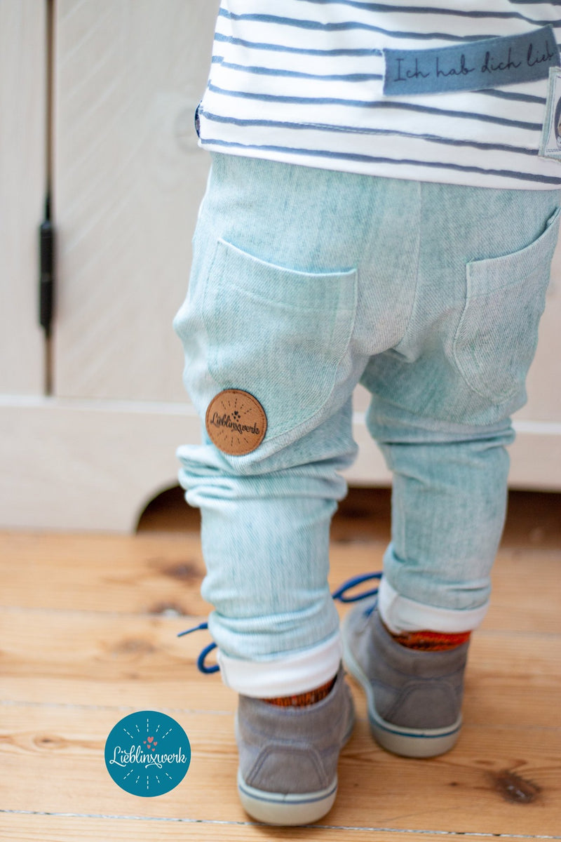 denimlove  - Jeans Mint *Bio-Sommersweat*