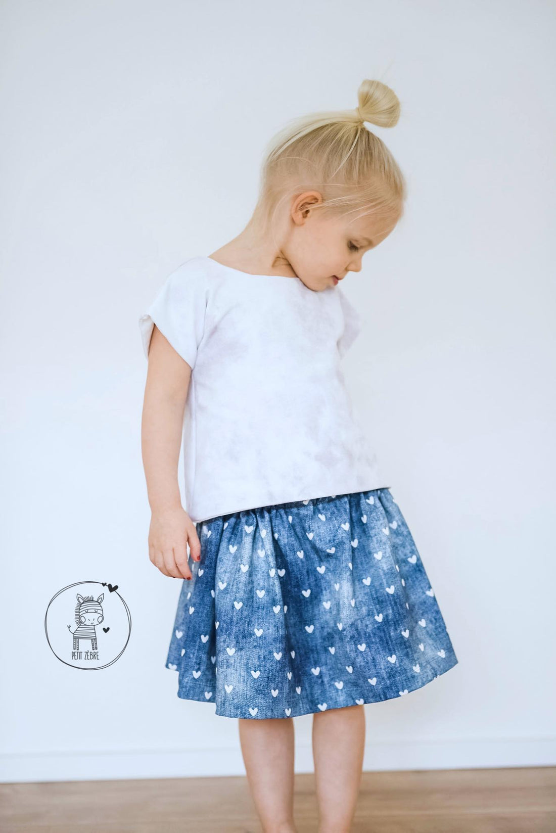 denimlove - Navy Herzen *Bio - Sommersweat* - Paul &amp; Clara
