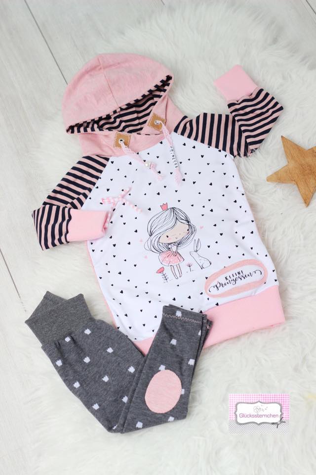 Kleine Prinzessin - XXL Panel - Malve 100 cm - Paul &amp; Clara