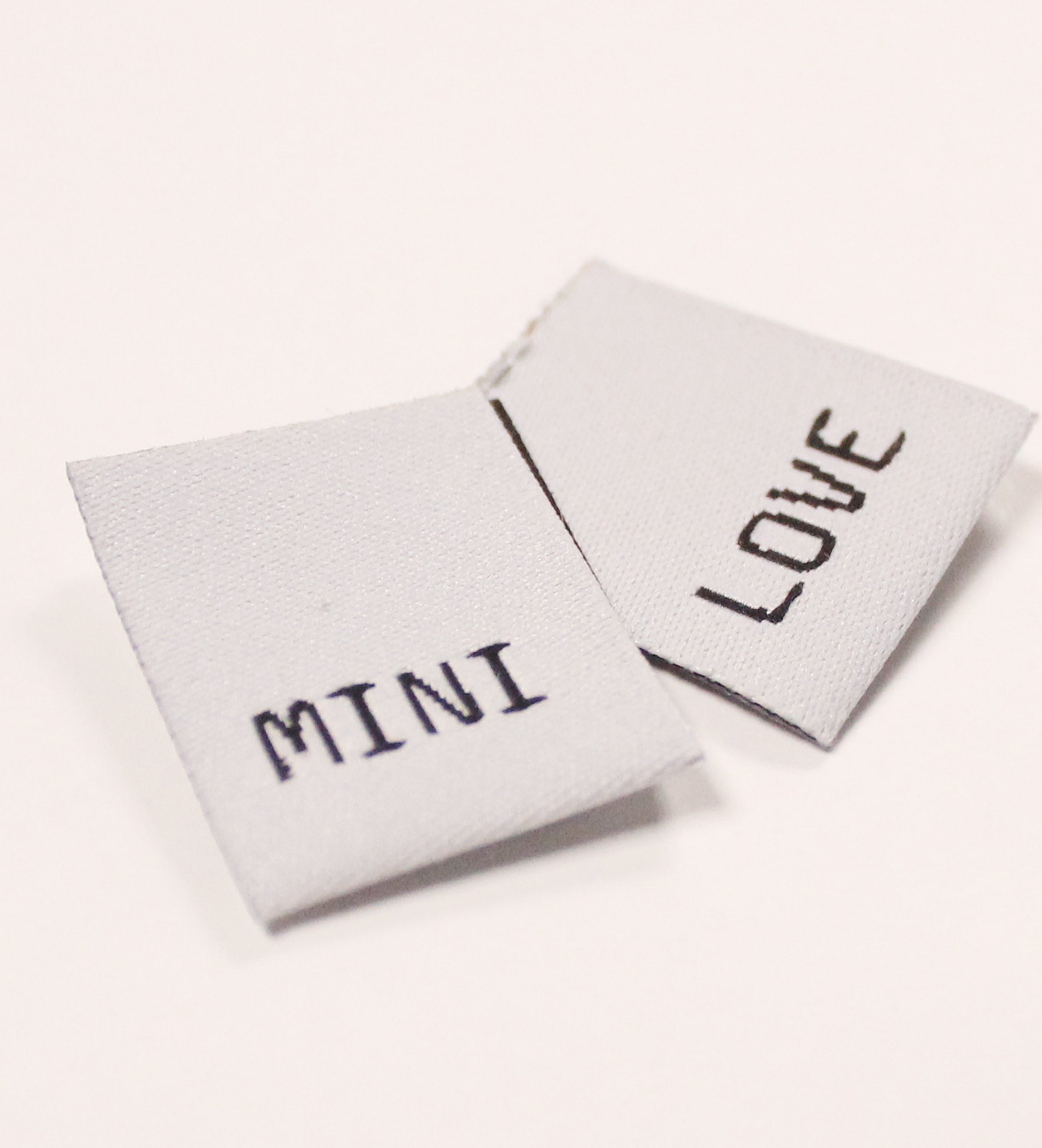 Label *MINI/LOVE* - 4er Pack