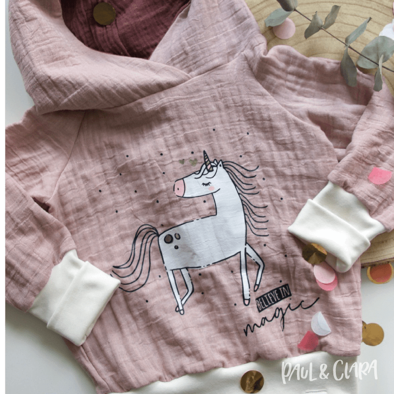 Plottervorlage Einhorn Thilda - Paul &amp; Clara