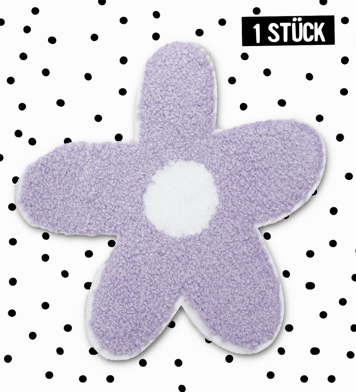 Chenille Patch - Blume XL *iron-on*