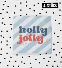 Weblabel *Holly Jolly Mint* - 4er Pack